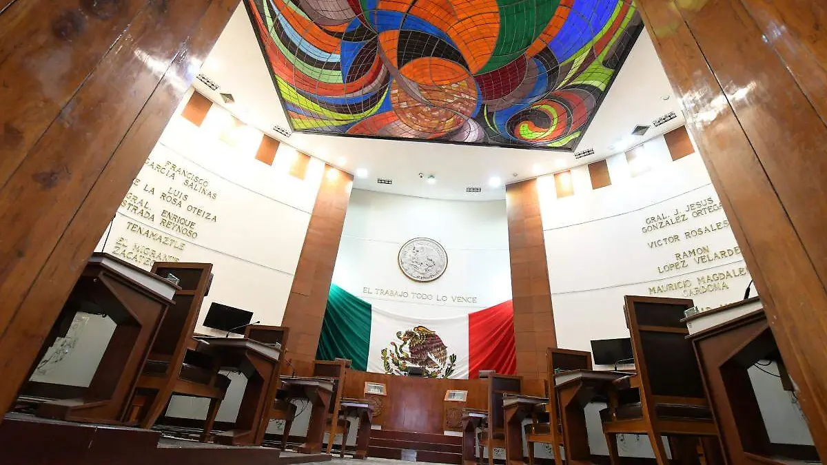 Salón de plenos Legislatura del estado de Zacatecas